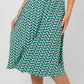 Leota Women's Amiya Dress Green Size Large
