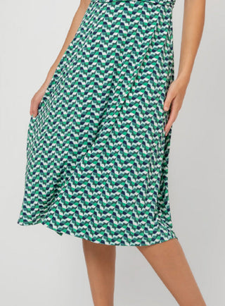 Leota Women's Amiya Dress Green Size Small