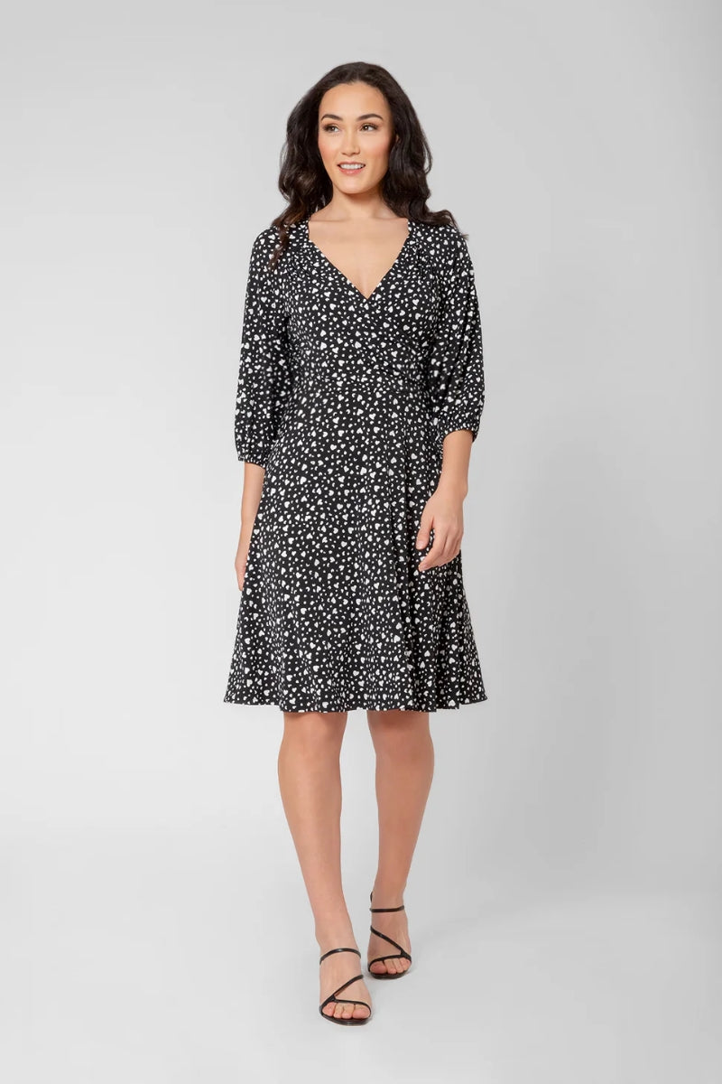 Leota Women's Becca Sweetheart Dress Black Size X-Small