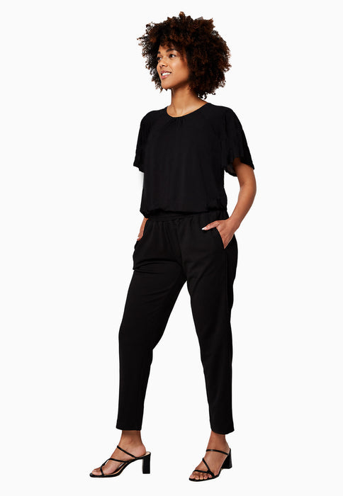 Leota Women's Abby Essential Jersey Top Black