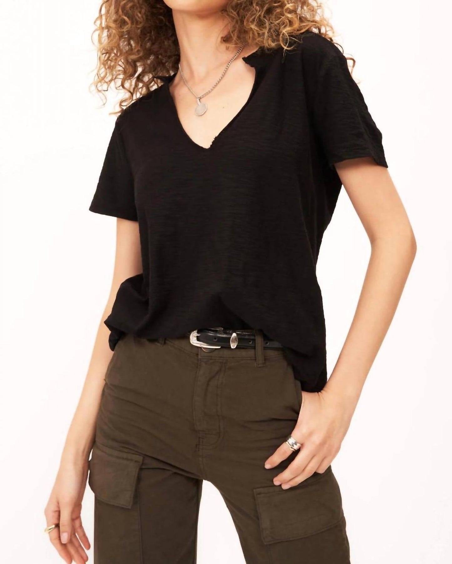 Project Social T - Plata Notched Tee