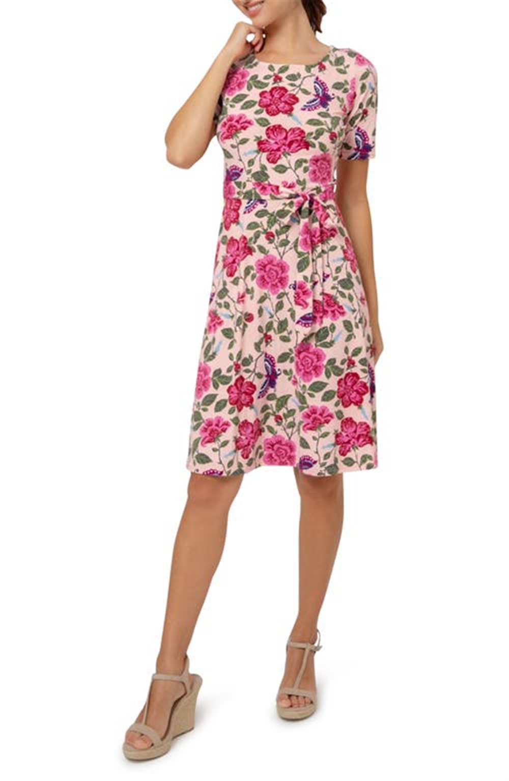 Leota Women's Giselle Sheath Dress Pink