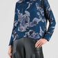 Clara Sunwoo - Rose Sketch Turtleneck Sweater