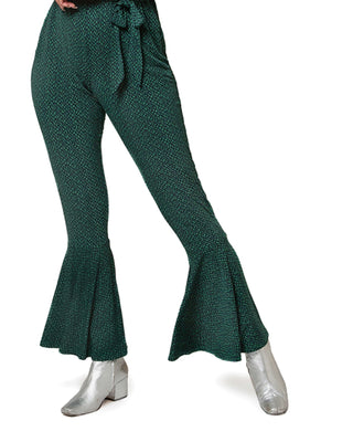 Leota Women's Gabby Geo Print Jumpsuit Green Size X-Large