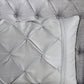7 Piece Tufted Comforter Set Grey Full