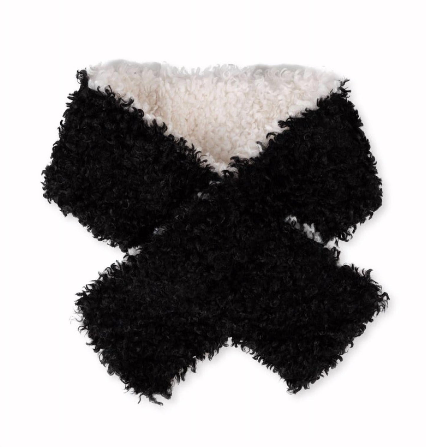 Haute Shore - Women's Pull Thru Curly Scarf