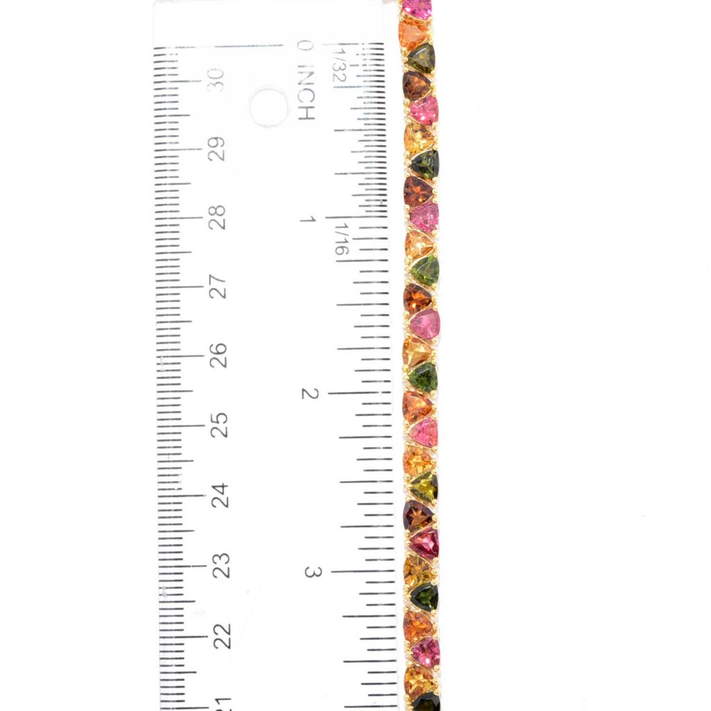 gem-treasures-18k-vermeil-multi-tourmaline-line-bracelet