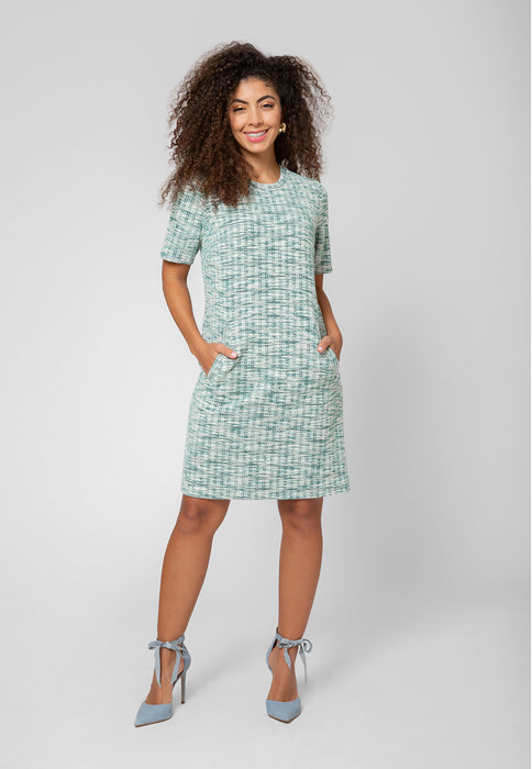 Leota Women's Maddie Dress Green Multi