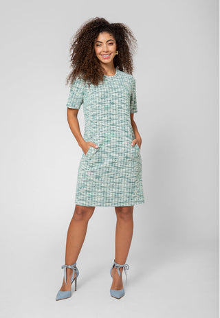 Leota Women's Maddie Dress Green Multi