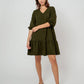 Leota Women's Luna In Kalamata Dress  Green Size Large
