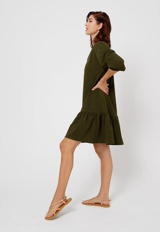 Leota Women's Luna In Kalamata Dress  Green Size X-Small