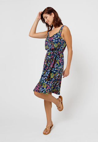 Leota Women's Wildflower Isla Dress Blue