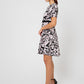 Leota Women's Mackenzie In Classic Flora Dressl Black Size Small