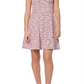 Leota Women's Ariana Sleeveless Fit & Flare Dress Pink