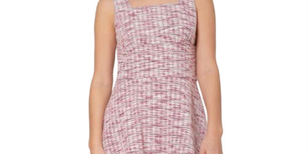 Leota Women's Ariana Sleeveless Fit & Flare Dress Pink