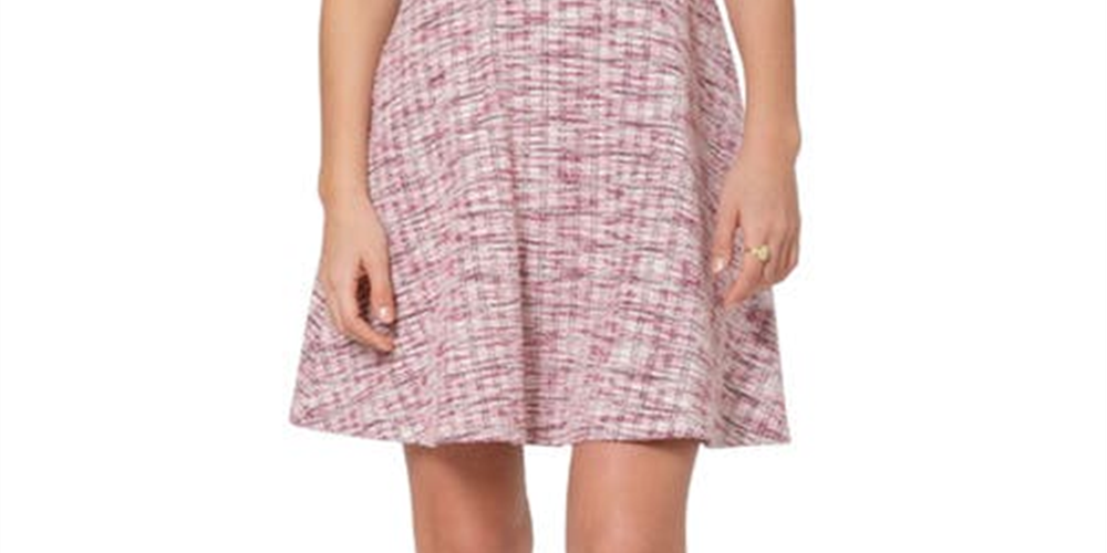 Leota Women's Ariana Sleeveless Fit & Flare Dress Pink