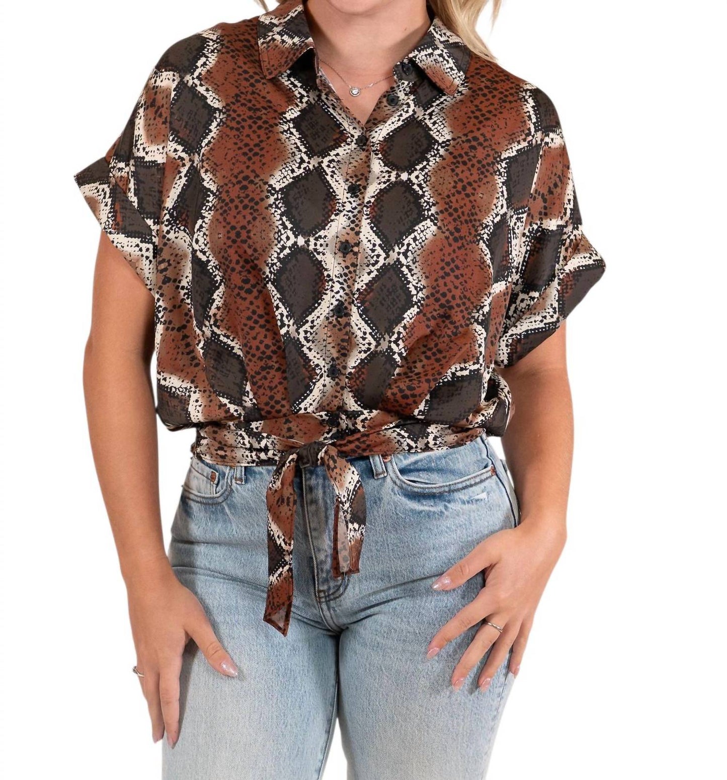 Steve Madden - Tori Short Sleeves Top