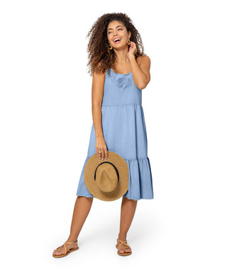 Leota Women's Esmeralda Dress in Chambray Lord & Taylor Blue