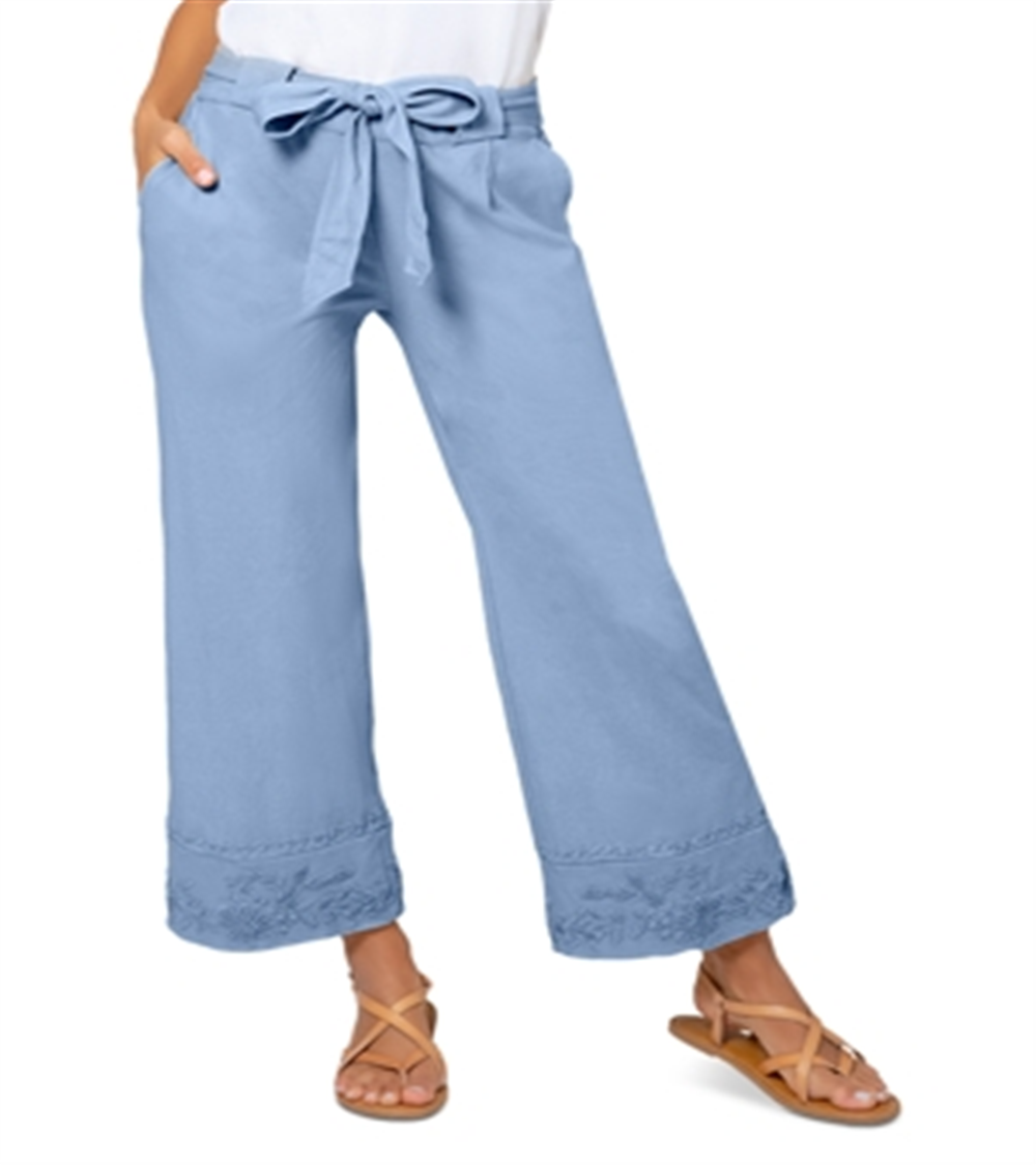 Leota Women's Lupita Culottes Dress in Chambray Blue 2XL Lord & Taylor Blue Size XXL