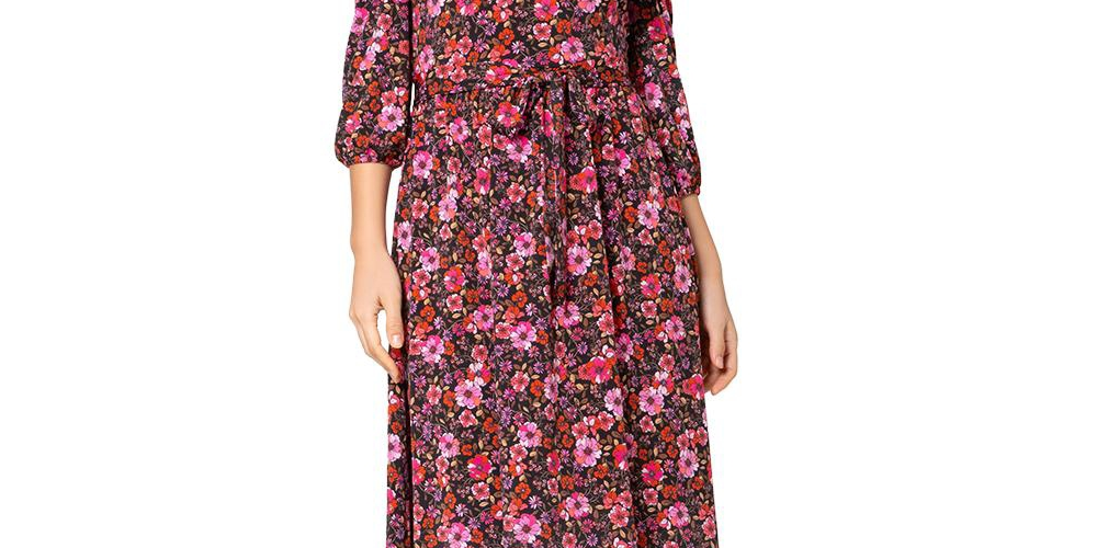 Leota Women's Iman Dress Pink Size M