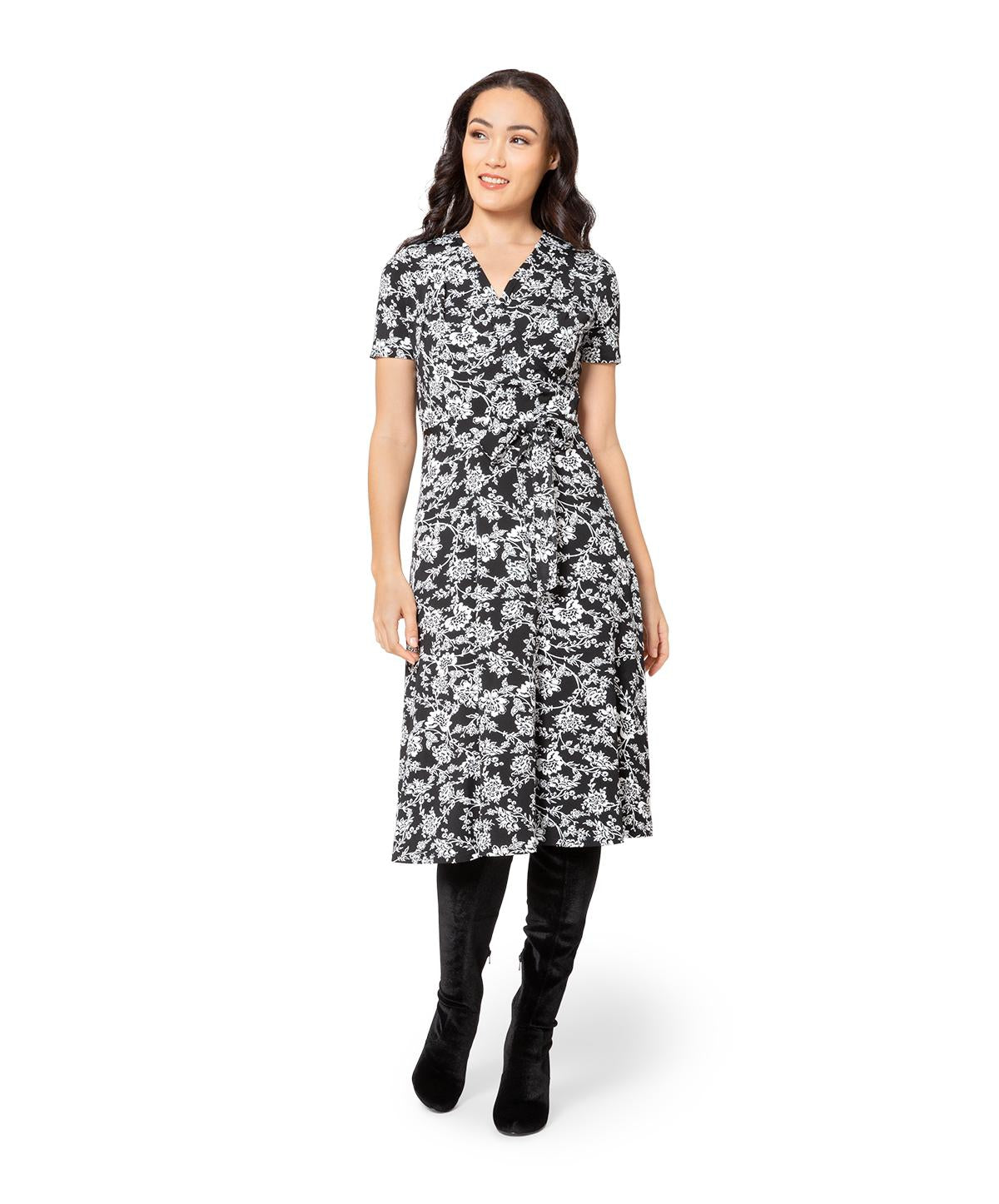 Leota Women's Monique Dress Black Size S