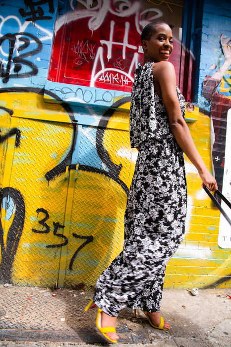 Leota Women's Skyler Ankle Length Jumpsuit Black