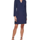 DKNY V-Neck Shift Dress