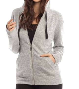 French Kyss - Kourtney Kashmira Zip-Up Hooded Sweatshirt