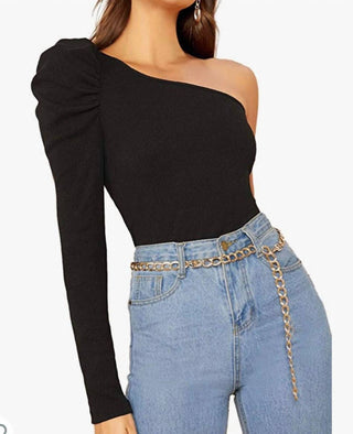 Wdirara - Cold Shoulder Top