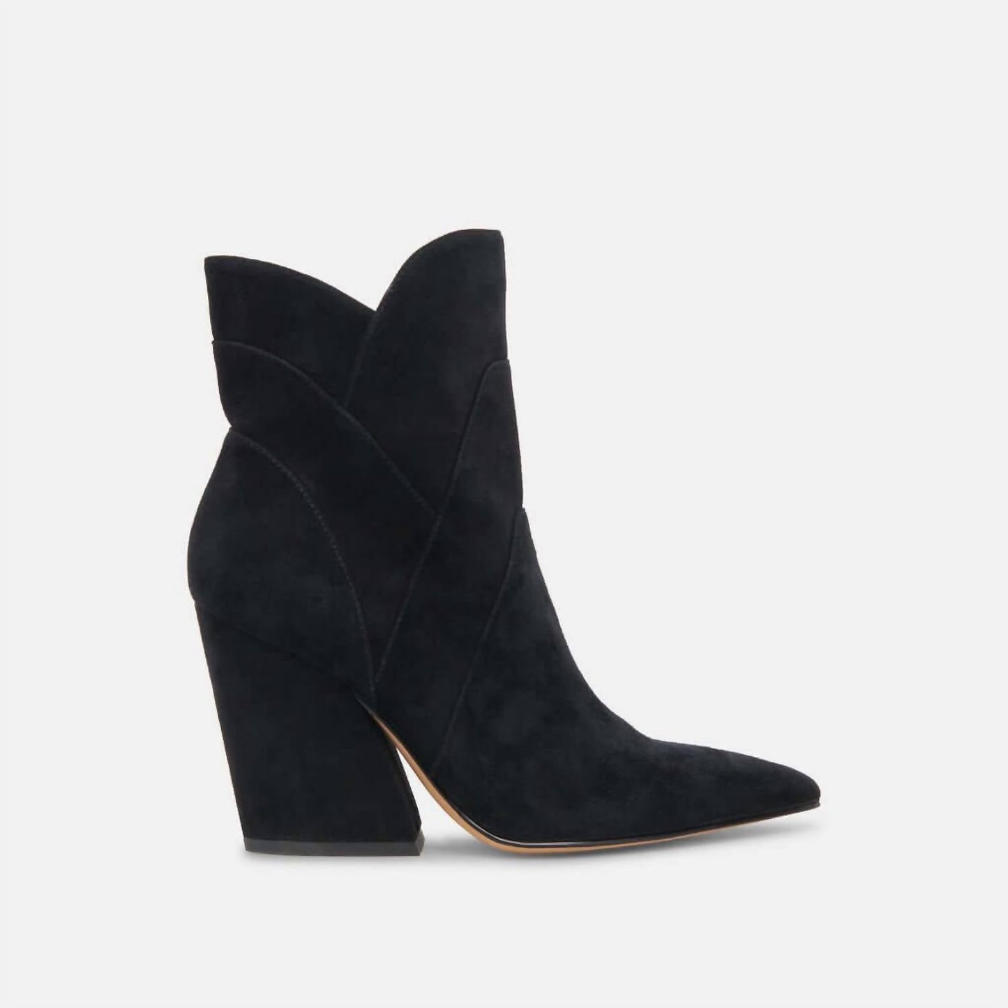 Dolce Vita - Women's Suede Heel Ankle Boots