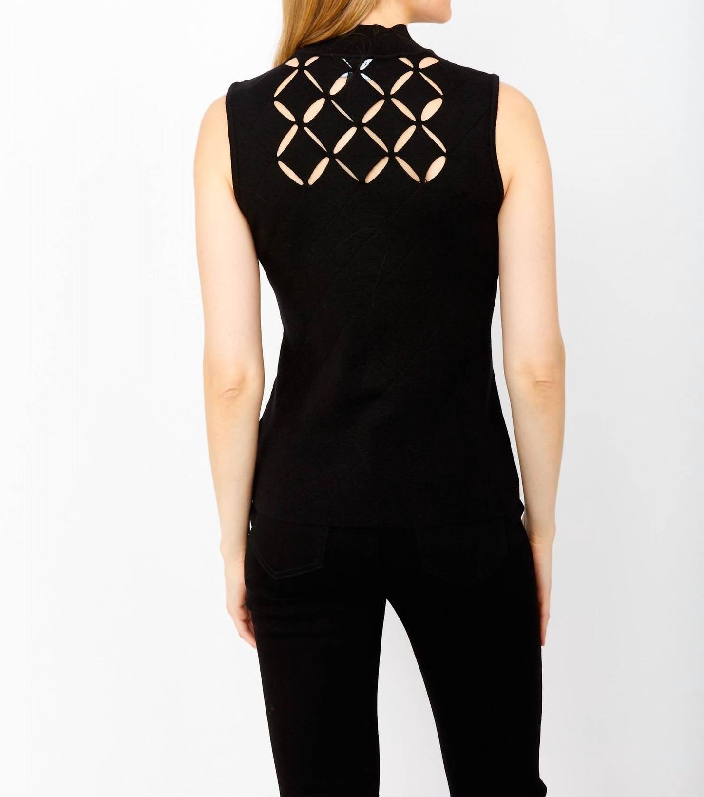 Frank Lyman - High Neck Sleeveless Top