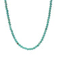 Southwest Elements Sterling Silver Kingman Turquoise Bead Necklace