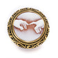 Cameo Italiano "Acropolis" Artist Series 18mm Shell Choice of Cameo Ring