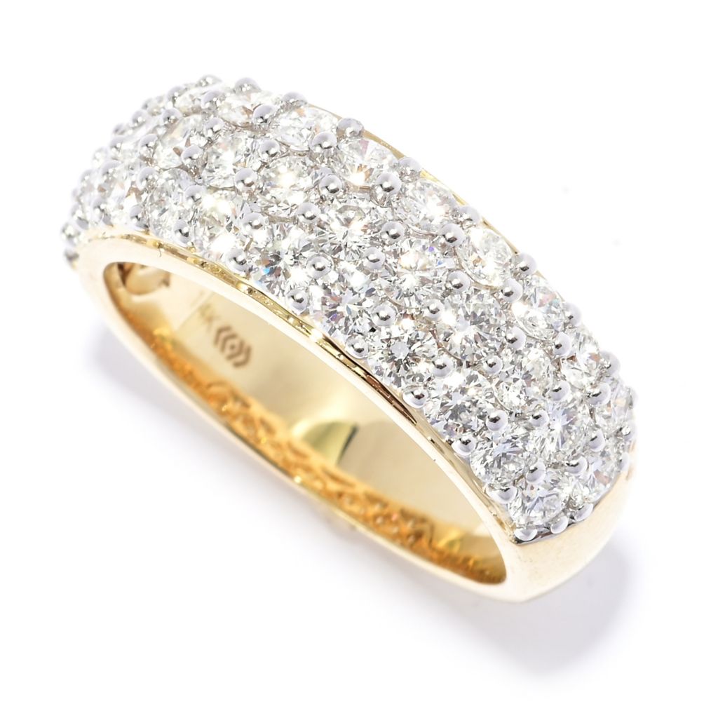 Grown Gorgeous 14K Gold 2.03ctw Lab Grown Diamond Band Ring