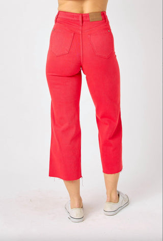 Judy Blue - Tummy Control Crop Jeans