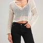 Free People - Avery Denim Bermuda Frayed Hem Shorts