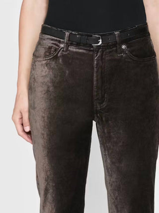 Frame - Le Crop Mini Boot Velvet High Rise Jeans