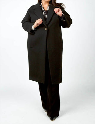 Psophia - LONG ONE BUTTON COAT