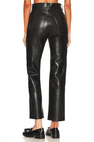 Agolde - Recycled Leather 90's Pinch Waist Pants