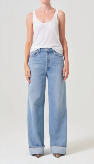 Agolde - Dame High Rise Wide Leg Jeans