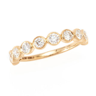 Sonia Bitton Galerie de Bijoux 14K Gold 1.00ctw 13-Stone Diamond Ring