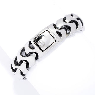 Invicta Men's Stainless Steel Choice of Size Wide Link Bracelet