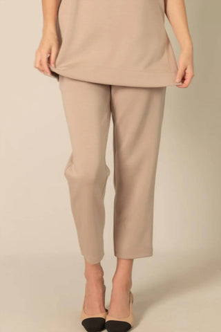 P.Cill - Lou Waist Band Ankle Pants