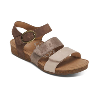 Aetrex - Women's Lilly Adjustable Quarter Strap Sandal