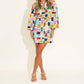 Alden Adair - Athena V-neck Mini Dress