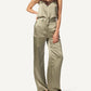 Sablyn - Leeland Flat Front Pleated Trousers
