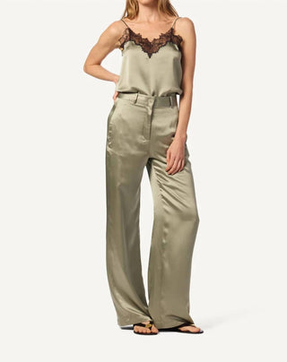 Sablyn - Leeland Flat Front Pleated Trousers