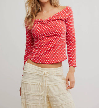 Free People - Gia Eyelet Top