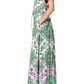 Ciebon - Rosalyn Floral Printed Midi Shirt Dress