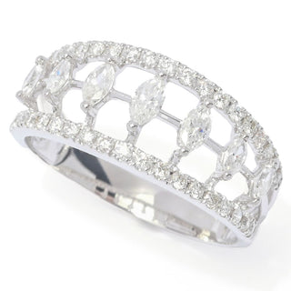 Sonia Bitton Galerie de Bijoux 14K Gold 0.80ctw Marquise Diamond Ring